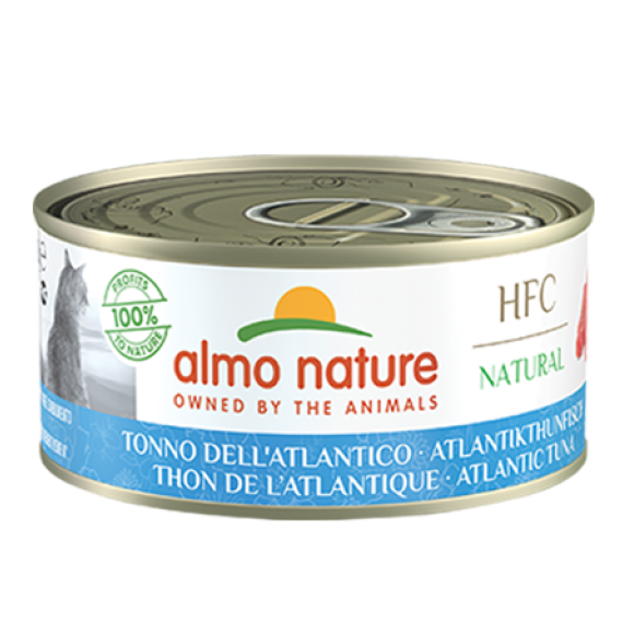 almo nature [5125] - HFC 150g大罐系列 Atlantic Ocean Tuna 大西洋吞拿魚 貓罐頭 150g