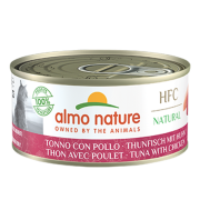 almo nature [5129] - HFC 150g大罐系列 Tuna & Chicken 吞拿魚+雞肉貓罐頭 150g