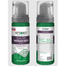 Vet’s Best [VBT10521] Flea and Tick Waterless Bath 天然殺蚤乾洗泡沫(貓用) 147ml