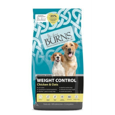 Burns [BSCWC12]- Weight Control+ - Chicken & Oats 高燕麥體重控制配方 狗糧12kg