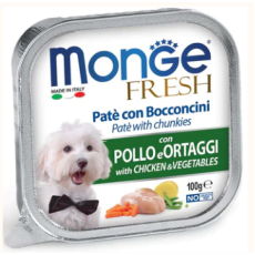 Monge [MO3031] - 雞+蔬菜鮮肉罐頭 100g