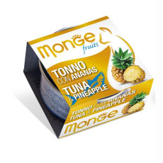 Monge MO3277 - 生果系列 貓罐頭 80g - 吞拿魚+菠蘿