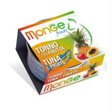 Monge MO3314 - 生果系列 貓罐頭 80g - 吞拿魚+雜果
