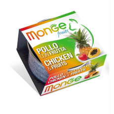 Monge MO3376 - 生果系列 貓罐頭 80g - 雞肉+雜果