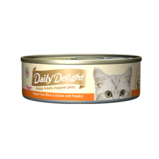 Daily Delight Pure DD42 白鰹吞拿魚+雞肉+南瓜 80g
