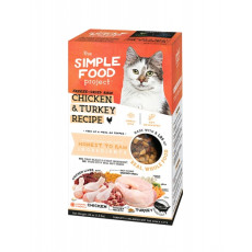 Simple Food Project [SFP201] 維簡凍乾脫水(雞+火雞)配方貓糧 1.5lbs