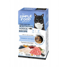 Simple Food Project [SFP203] 維簡凍乾脫水(白魚+鴨)配方貓糧 1.5lbs