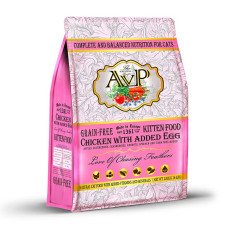 AVP Chicken with Added Egg Kitten 無穀物雞肉雞蛋 幼貓糧 04lb