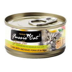 Fussie Cat Tuna with Anchovy FU-PUC(黑鑽吞拿魚+ 鯷魚)80g