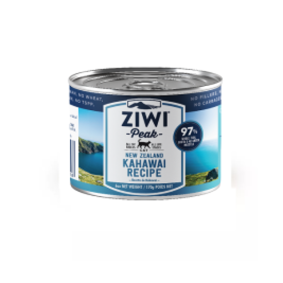 代理未有返貨期 ZiwiPeak巔峰 CCK170 鮮肉貓罐頭 - 大眼澳鱸(Kanawai)配方 170g