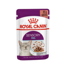 預計4月中到貨 Royal Canin SENSORY™ 貓感系列 - 口感營養主食濕糧（肉汁） *Sensory Feel Adult Cat (Gravy) * 85g (紫袋藍字) [3034500]