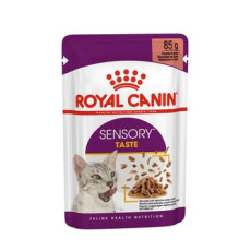預計4月中到貨 Royal Canin SENSORY™ 貓感系列 - 鮮味營養主食濕糧（肉汁） *Sensory Taste Adult Cat (Gravy)* 85g (紫袋黃字) [3034100]