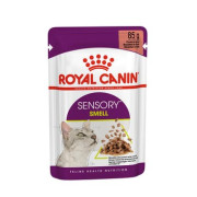 Royal Canin SENSORY™ 貓感系列 - 肉香營養主食濕糧（肉汁） *Sensory Smell Adult Cat (Gravy)* 85g (紫袋綠字) [3033600]