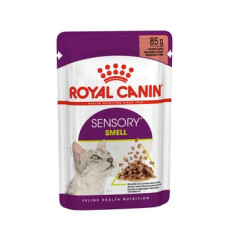 預計4月中到貨 Royal Canin SENSORY™ 貓感系列 - 肉香營養主食濕糧（肉汁） *Sensory Smell Adult Cat (Gravy)* 85g (紫袋綠字) [3033600]