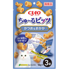 Ciao CS-178 流心粒粒 - 鰹魚&木魚味 (12g x 3小包)
