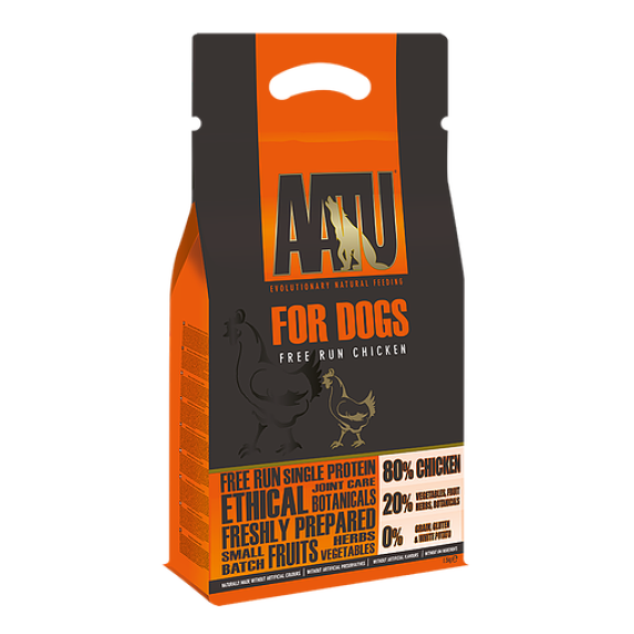 AATU ATC10 - 80/20/0 無穀物 走地雞肉低敏天然狗糧 10kg