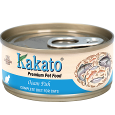 Kakato 765 海魚 *貓用主食罐* 70g (藍)