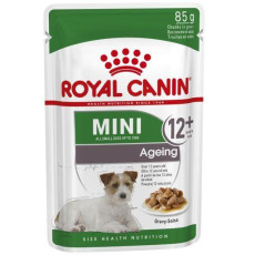 Royal Canin 健康營養系列 - 小型老犬12+營養主食濕糧（肉汁）*Mini Ageing 12+ Dog (Gravy)* 85g x 12包原裝同款優惠 [3162500]