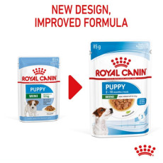 Royal Canin 健康營養系列 - 小型幼犬營養主食濕糧（肉汁）*Mini Puppy (Gravy)* 85g x 12包原裝同款優惠 [3076600]