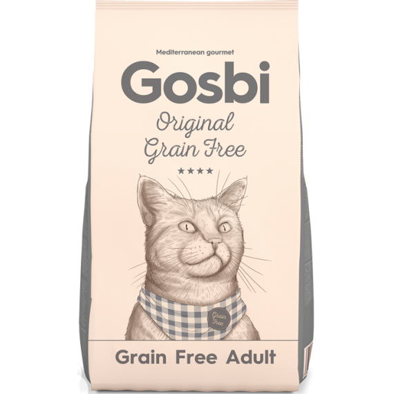 Gosbi 無穀物蔬果成貓配方 03kg