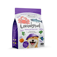 Loveabowl [LB0092] 無穀物雪蟹三文魚海鮮 全犬種配方 狗乾糧 1.4kg (紫)