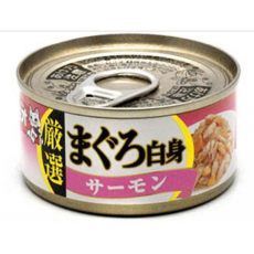 日本三才貓罐頭-Jelly果凍系列 80G MI-11 吞拿魚+三文魚