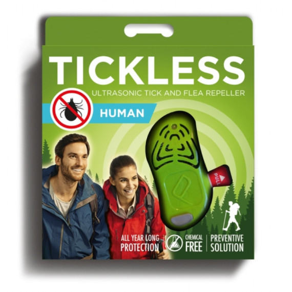 TickLess TLH01 超聲波驅牛蜱跳蚤裝置(開關版)-綠色