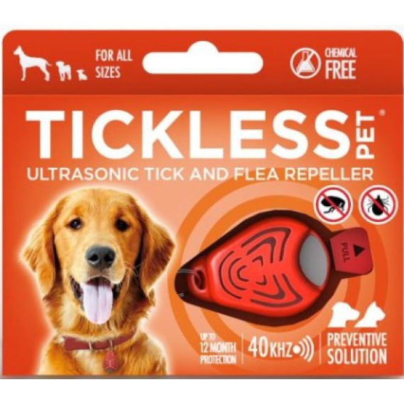 Tickless TLP01 超聲波驅蚤器-橙色