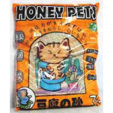 Honey Pets 高效豆腐貓砂 (綠茶味) 7L