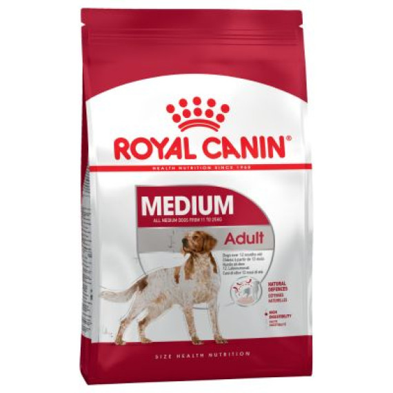 Royal Canin 健康營養系列 - 中型成犬 營養配方 *Medium Adult Dog* 狗乾糧 15kg [3004150010]