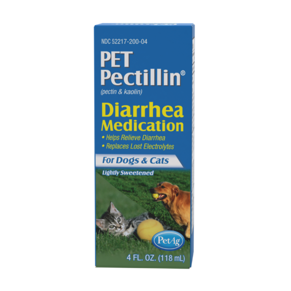 Pet AG 貝克 [PA-51130 4oz] Pet Pectillin® Diarrhea Medication 止痾水 4oz (118ml)