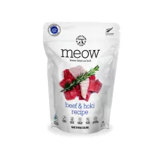 MEOW - Beef & Hoki Recipe 紐西蘭 低溫凍乾*牛肉 & 長尾鱈魚* 貓糧 280g [NZ-MFD280BH]