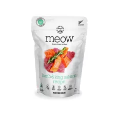 MEOW - Lamb & King Salmon Recipe 紐西蘭 低溫凍乾*羊肉 & 帝王三文魚* 貓糧 280g [NZ-MFD280LS]