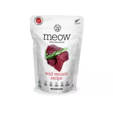 MEOW - Venison Recipe 紐西蘭 低溫凍乾*野生鹿肉* 貓糧 280g [NZ-MFD280WV]