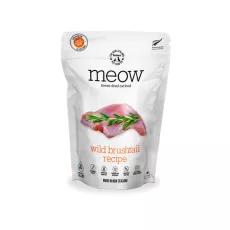 MEOW - Brushtail Recipe 紐西蘭 低溫凍乾*野生貂鼠肉* 貓糧 280g [NZ-MFD280WB]