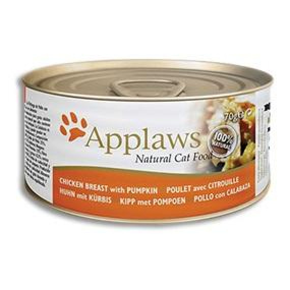 Applaws [1010] 雞胸+南瓜貓罐頭 70g