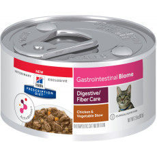 Hills 希爾思 -Gastrointestinal Biome™消化/纖維護理雞肉燉蔬菜配方貓罐頭 2.9oz (604202)