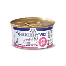 HEALTHY VET 特殊營養處方 [HVD85C] - DERMAL 成貓皮膚配方 貓罐頭 85g