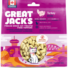 Great Jack's [CJ1183] 冷凍脫水火雞肉小食 3oz (貓用)