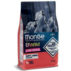 Monge [MO1853] - B-Wild系列 野生鹿肉幼犬專用配方 狗乾糧 2.5 kg