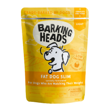 Barking Heads [BHWF] - 無穀物Fat Dog Slim (體重控制) 主食濕包 300g (黃)