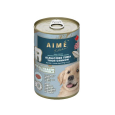 Aime Kitchen [H6601] - 長鰭吞拿魚 Albacore Tuna 肉醬狗罐頭 [口腔強健配方] 400g (藍)