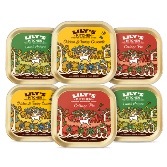 Lily's Kitchen [DMCT6] 經典口味狗餐盒(Classic Recipes) (3款口味 各2罐)