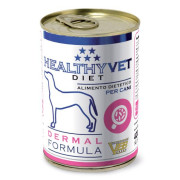 HEALTHY VET 特殊營養處方 [HVD400D] - DERMAL 成犬皮膚配方 狗罐頭 400g