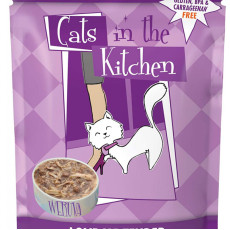 Weruva Cats in the Kitchen 袋裝系列 Love Me Tender 走地雞+鴨肉 美味肉汁 85g | 紫
