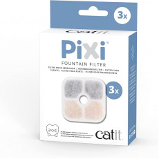 Catit Pixi 噴泉式貓貓飲水機 過濾替換裝 (3片) [43721]