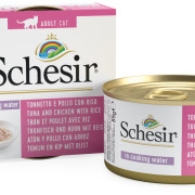 SchesiR 主食罐系列  [SCH164803] 水煮(in cooking water) 雞+吞拿飯 貓罐頭 85g (4080)