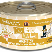 Weruva Cats in the Kitchen 罐裝系列 Goldie Lox 走地雞+三文魚 美味肉汁 90g