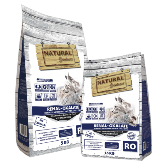Natural Greatness - Renal - Oxalate Diet 處方貓乾糧 5kg [NGCF015B]