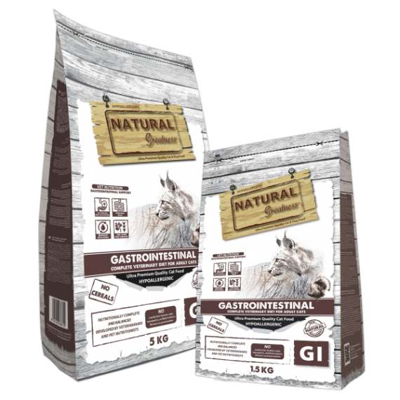 Natural Greatness - Gastrointestinal Diet 腸胃 處方貓乾糧 1.5kg [NGCF017A]